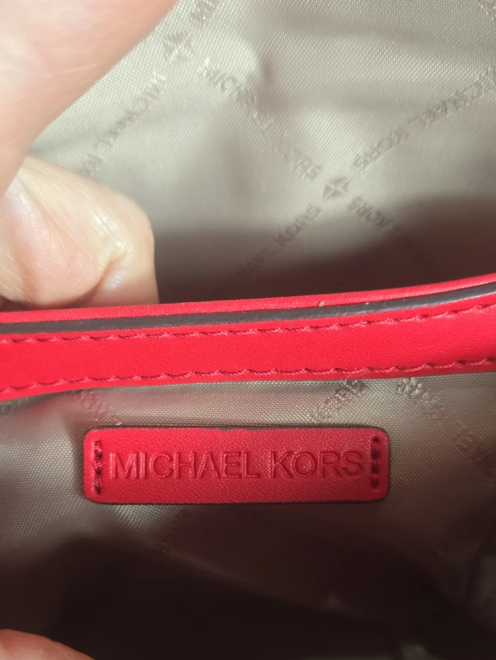 Michael Kors cute red